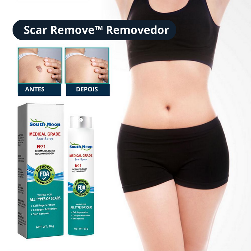 Scar Remove™ Removedor de Cicatrizes, Estrias e Marcas na Pele - Tenha um Corpo Lindo Novamente