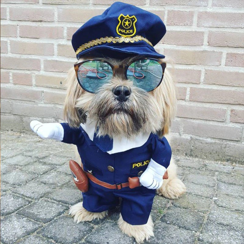 Fantasia Pet Policial | Para Cachorro e Gato