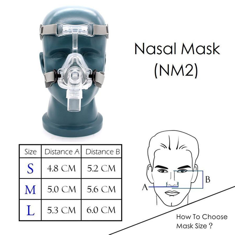 Máscara Nasal Para Dormir - Nasal Mask Respirator - Loja Facilita Lar