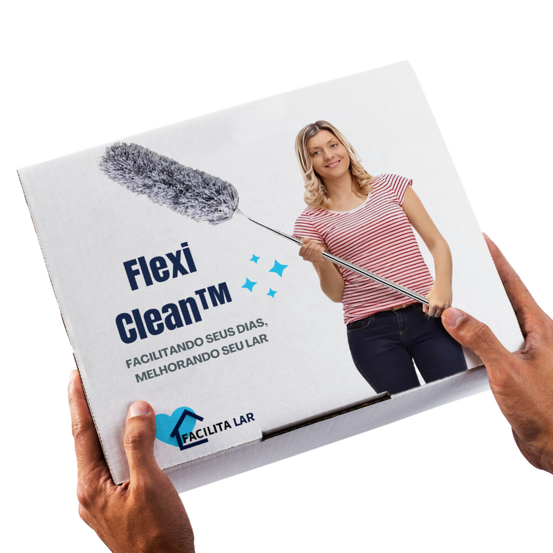 FlexiClean™ Escova Retrátil - Tenha mais Praticidade para Limpar seu Lar