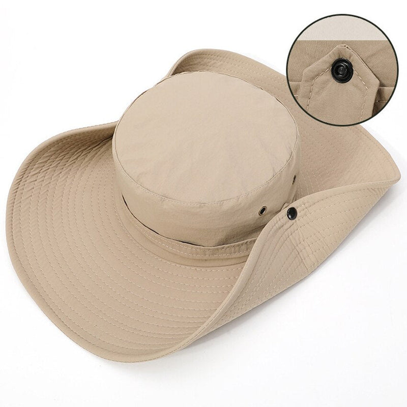Chapéu de Pesca com Proteção UV + Manga Protetora - SunProtect