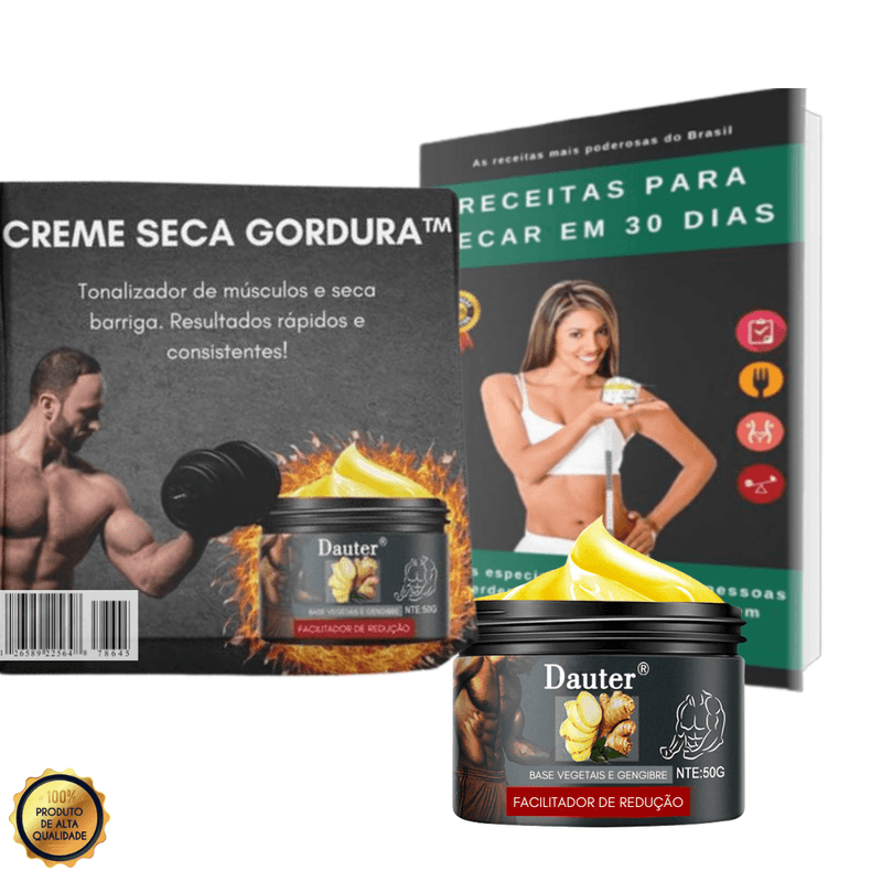 Creme Seca Gordura™ + BRINDE EXCLUSIVO (E-book) - Loja Facilita Lar