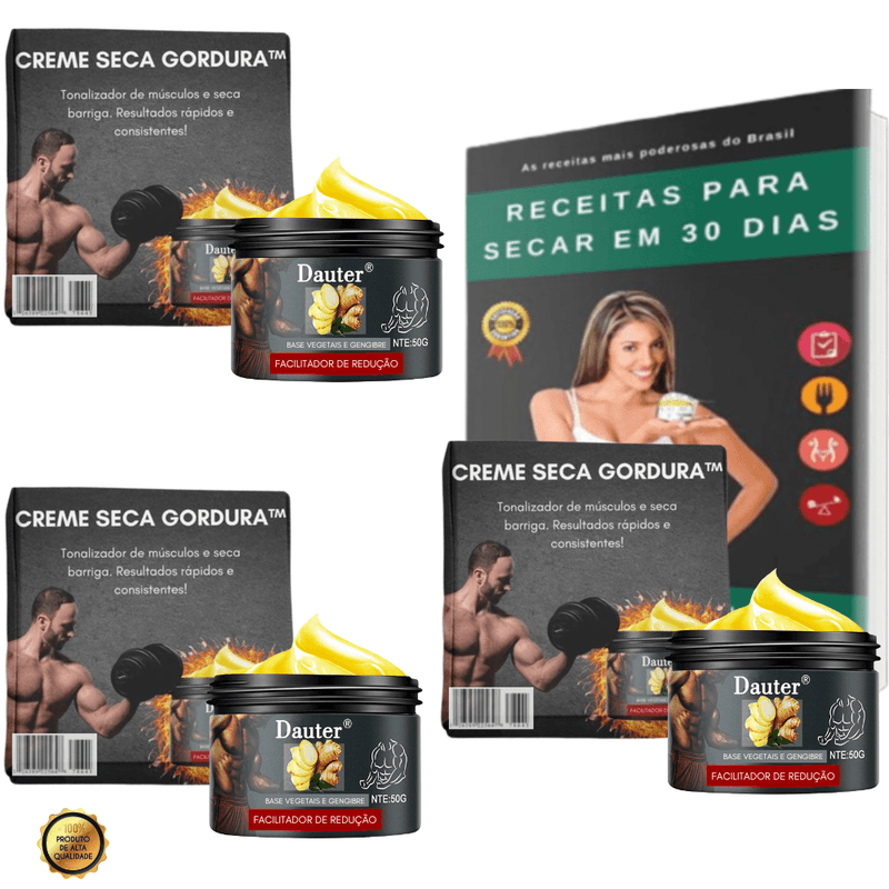 Creme Seca Gordura™ + BRINDE EXCLUSIVO (E-book) - Loja Facilita Lar