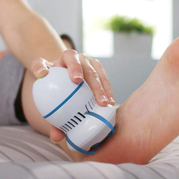 Lixador e Esfoliador Elétrico Portátil Para os Pés - Pedicure Elétrica - Loja Facilita Lar