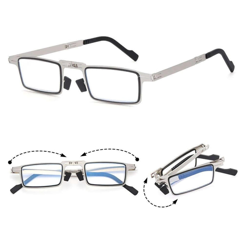 Óculos de Grau Dobrável de Titânio - Loja Facilita Lar